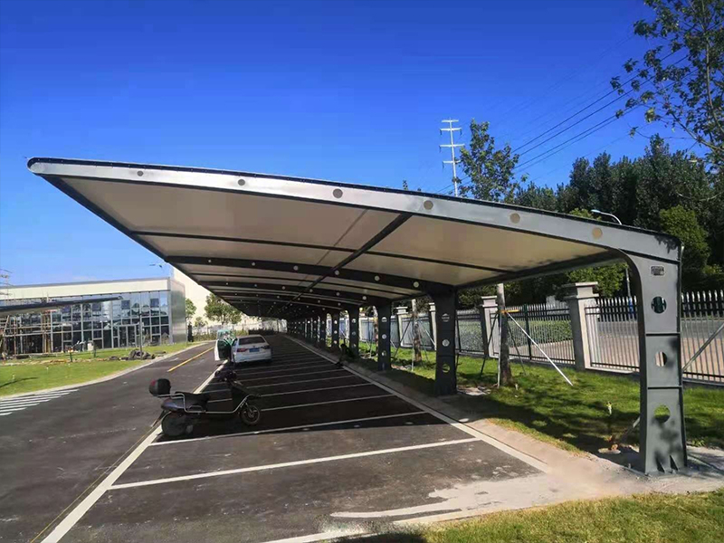 汽车膜结构车棚