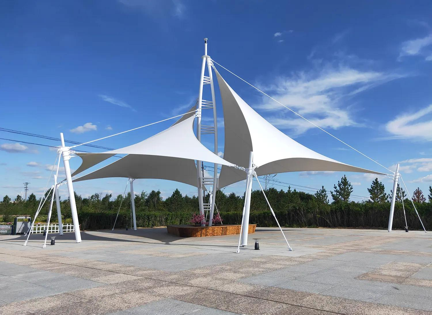 车展或者临时展厅使用的篷房好搭建么，怎么计算价格的？